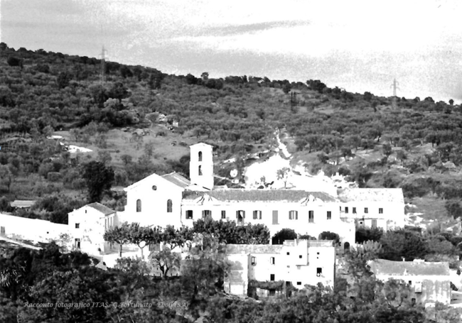 Facciata anteriore dell’ex convento S. Antonio