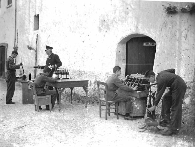 Imbottigliamento del vino
