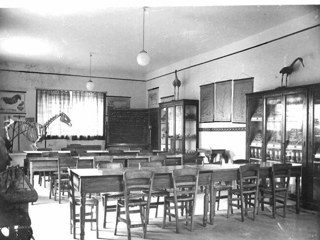 L’aula di biologia