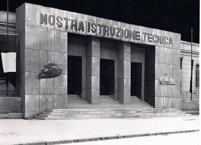 L’ingresso della mostra