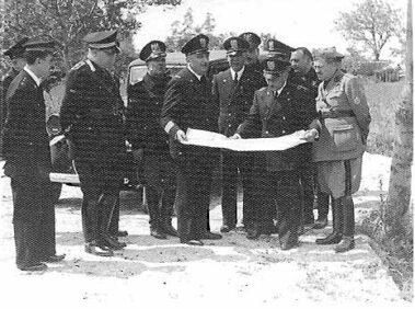 Visita di autorità militari