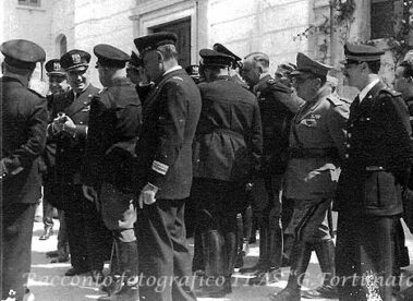Visita di autorità militari